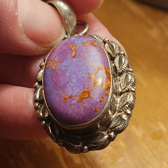 Jewelry - 925 Purple Turqoise Pendant